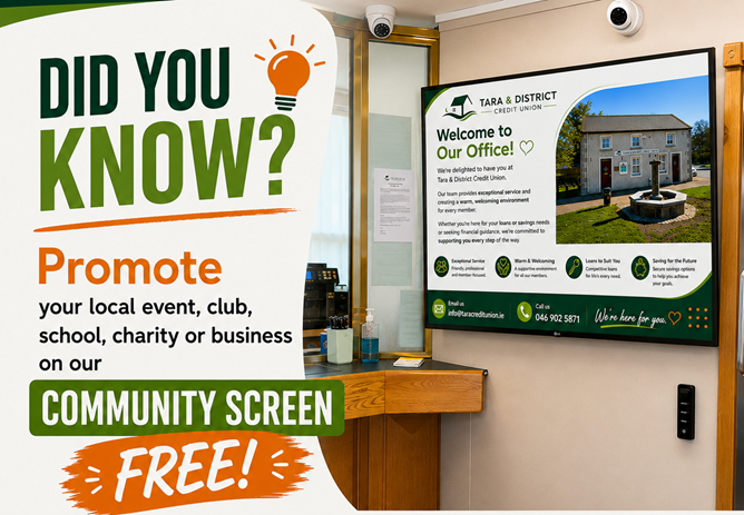 Community Branch Screen